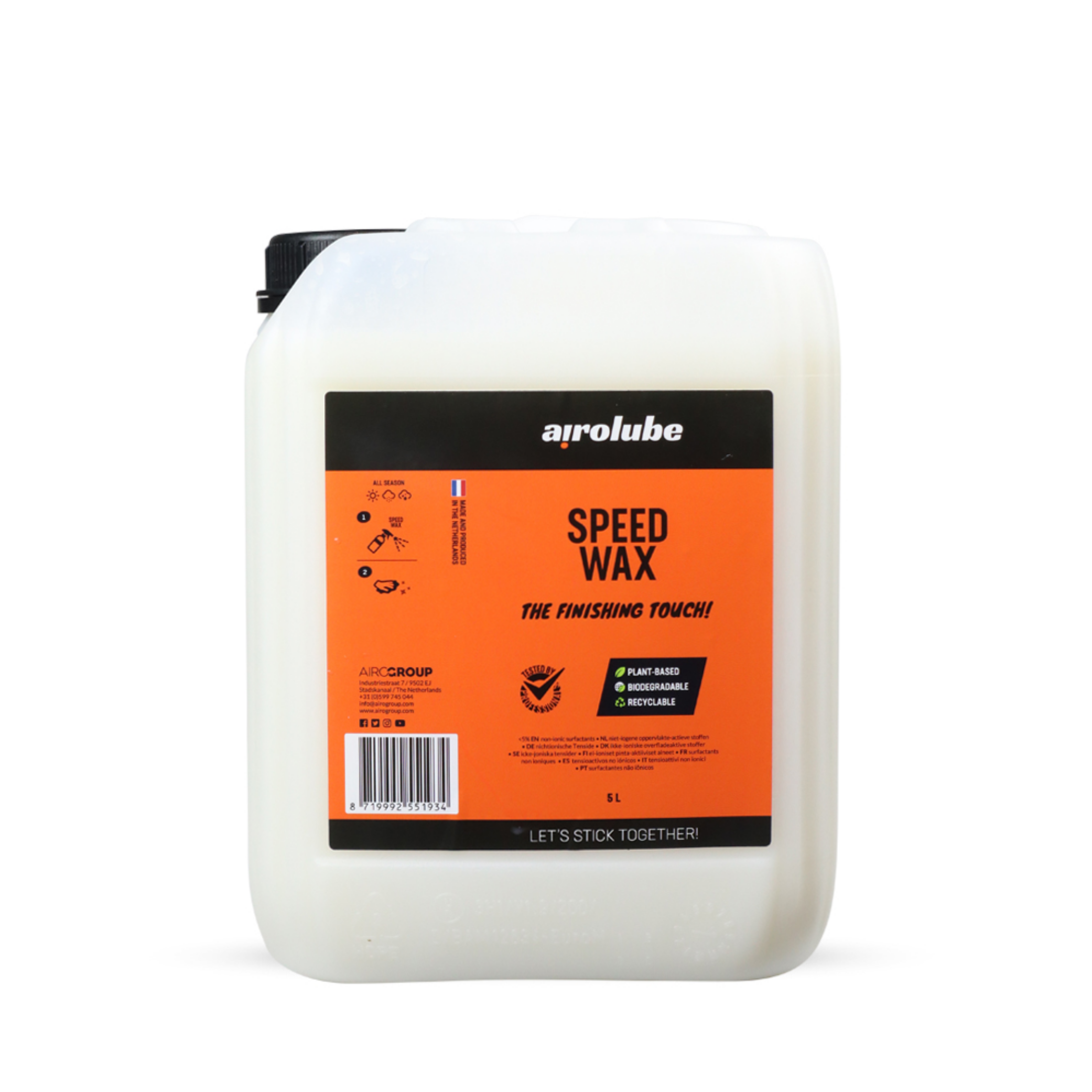 BC0305A Airolube Speed wax 5L BC0305A Airolube Speed wax 5L