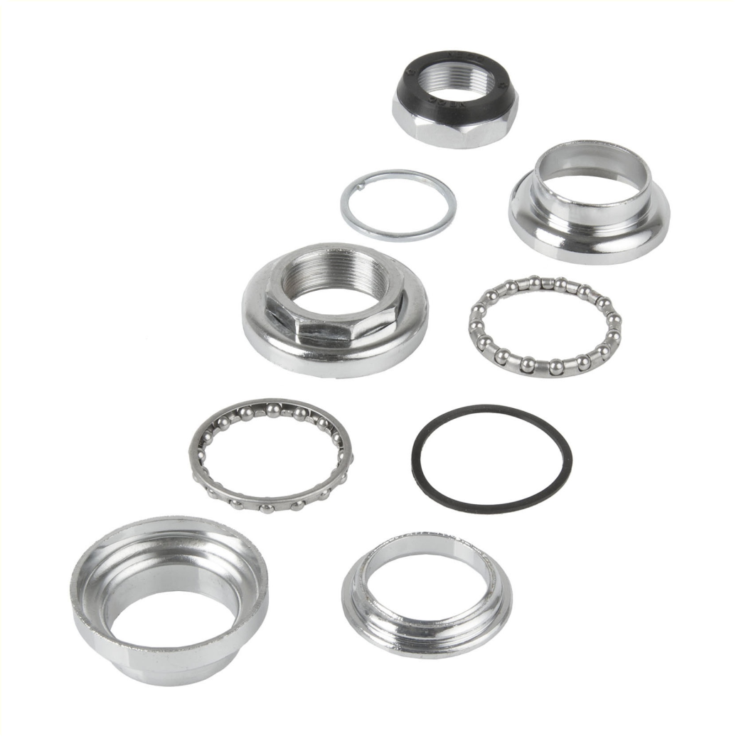 Neco balhoofdstel 1 1/8' 25,4x35x30 chroom. draadversie