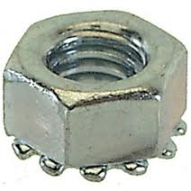 Rst Bofix moer m6 met veerring. per 100 afbeelding