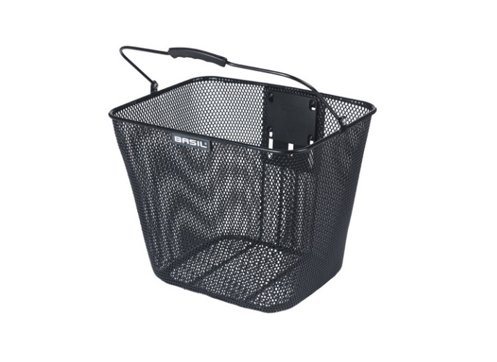 Basil Bilbao fietsmand Zwart