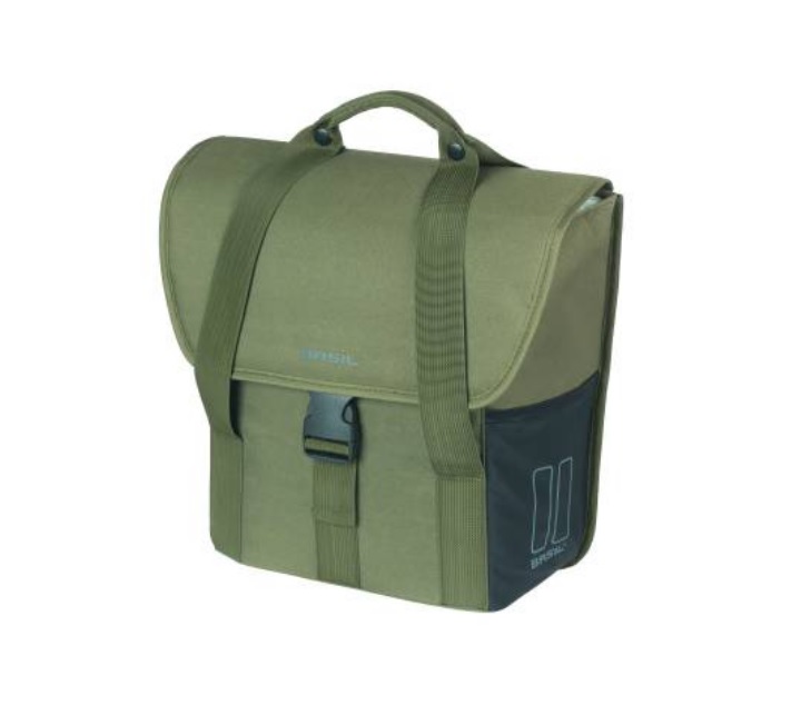 Basil Go enkele fietstas, groen