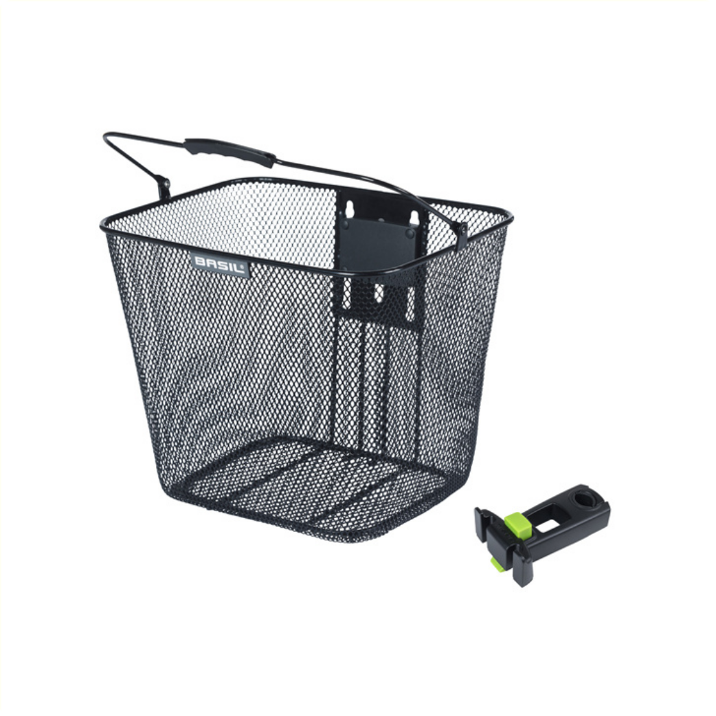 Basil mand bilboa afneembaar + klickfix stuurpen/vork10239 afbeelding