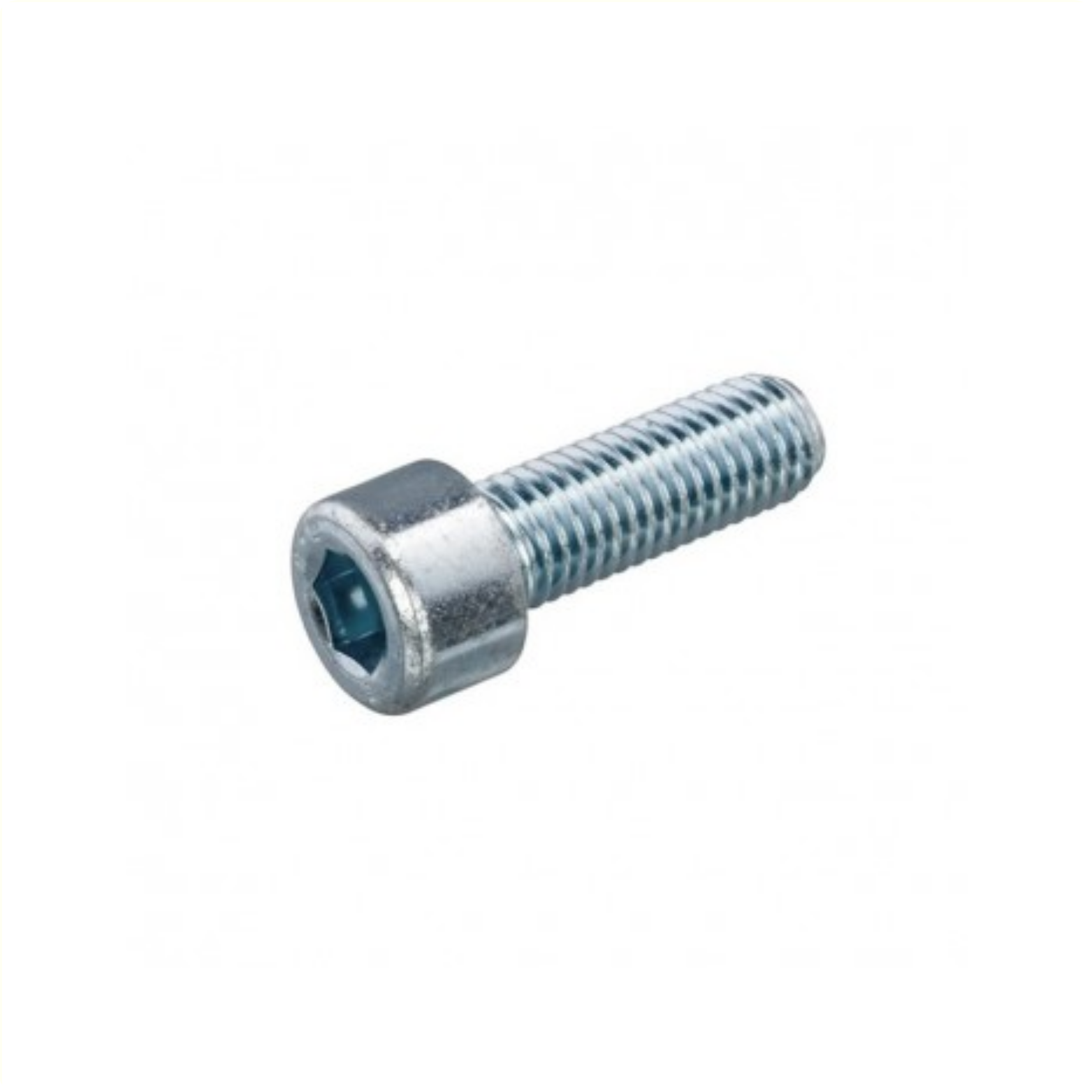 Inbusbout M10x25 per stuk. Standaardbout verzinkt
