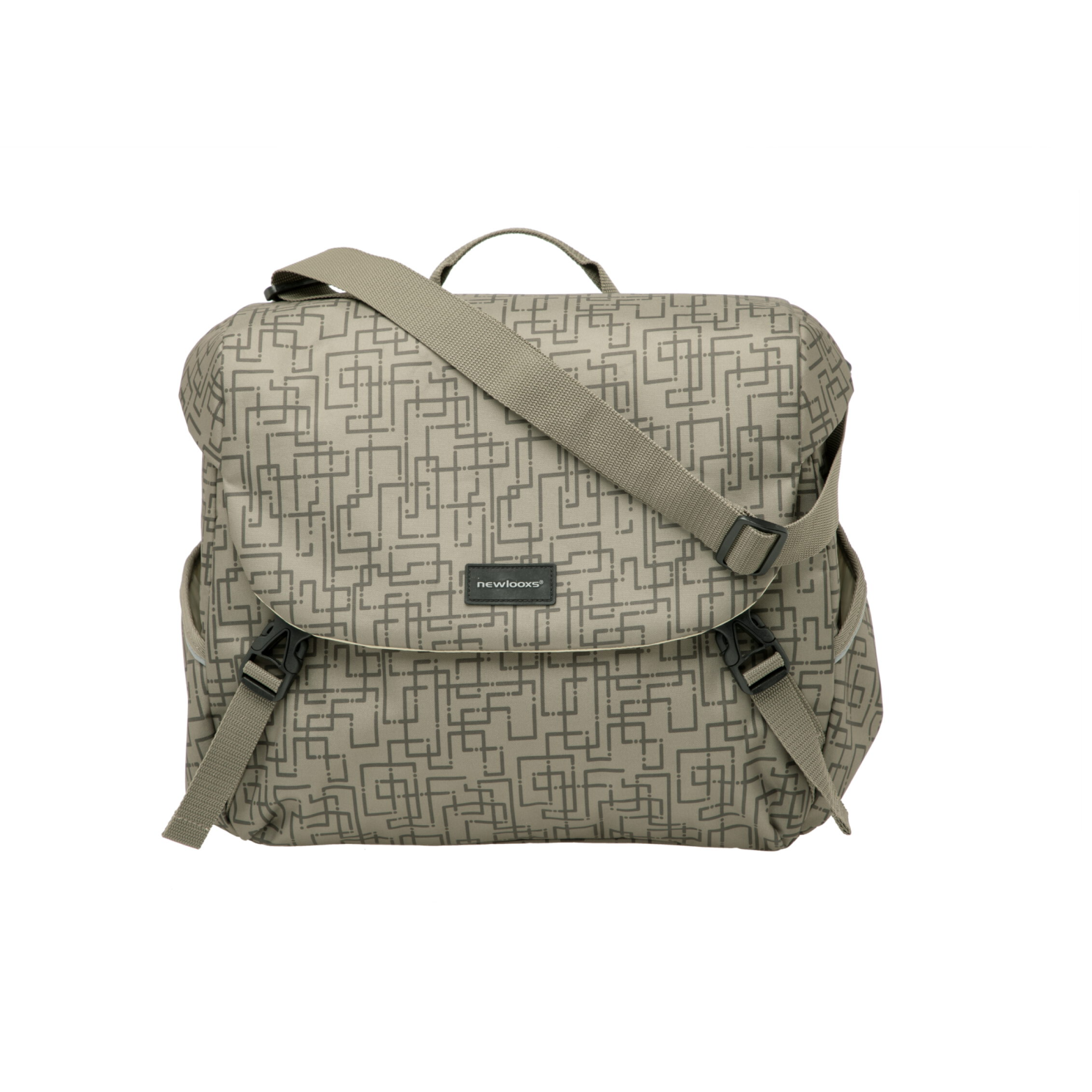 Newlooxs Mondi Joy Ivy 18,5L enkele tas afneembaar Walnut Newlooxs Mondi Joy Ivy 18,5L enkele tas afneembaar Walnut