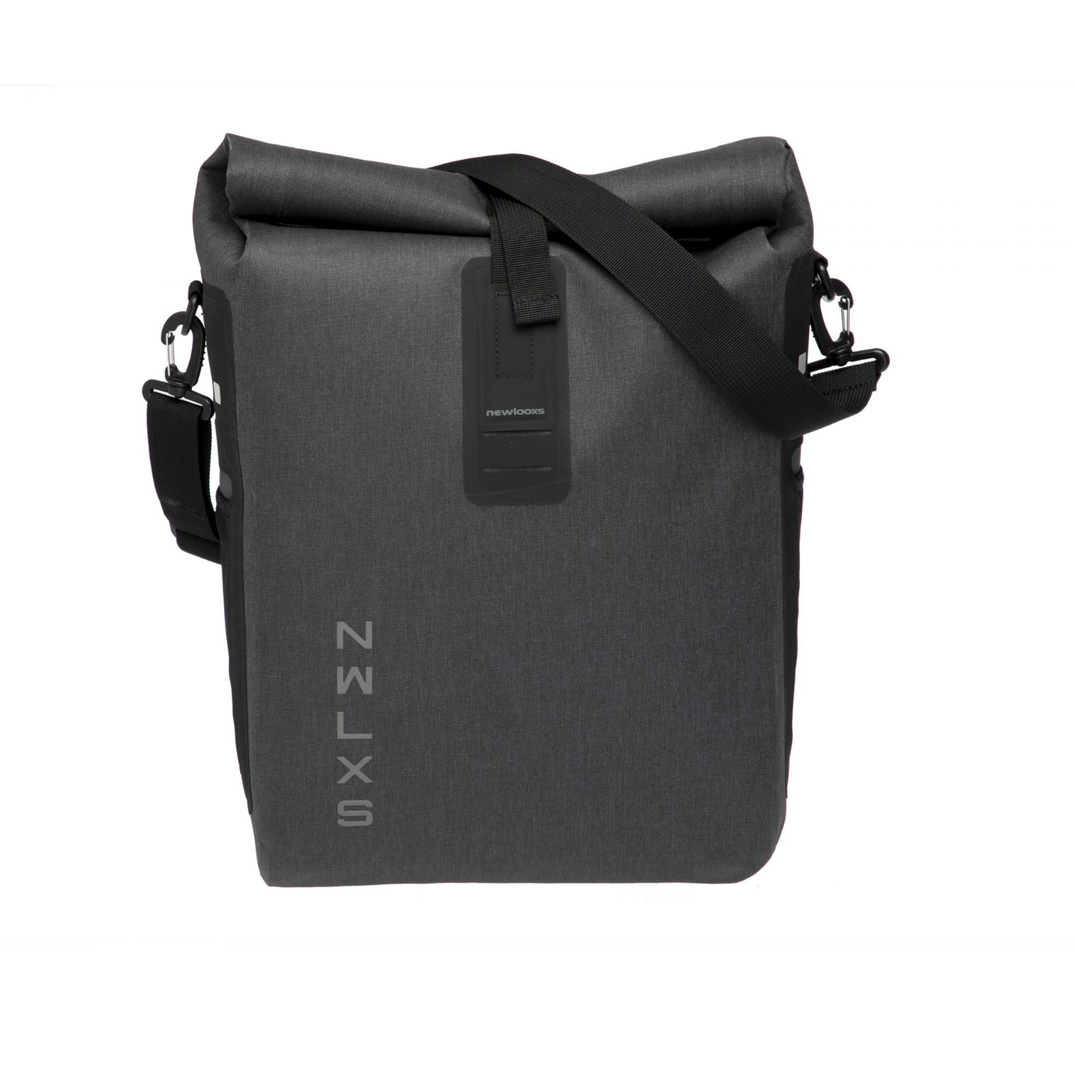 Newlooxs Varo 20L waterdicht enkele tas afneembaar grijs Newlooxs Varo 20L waterdicht enkele tas afneembaar grijs