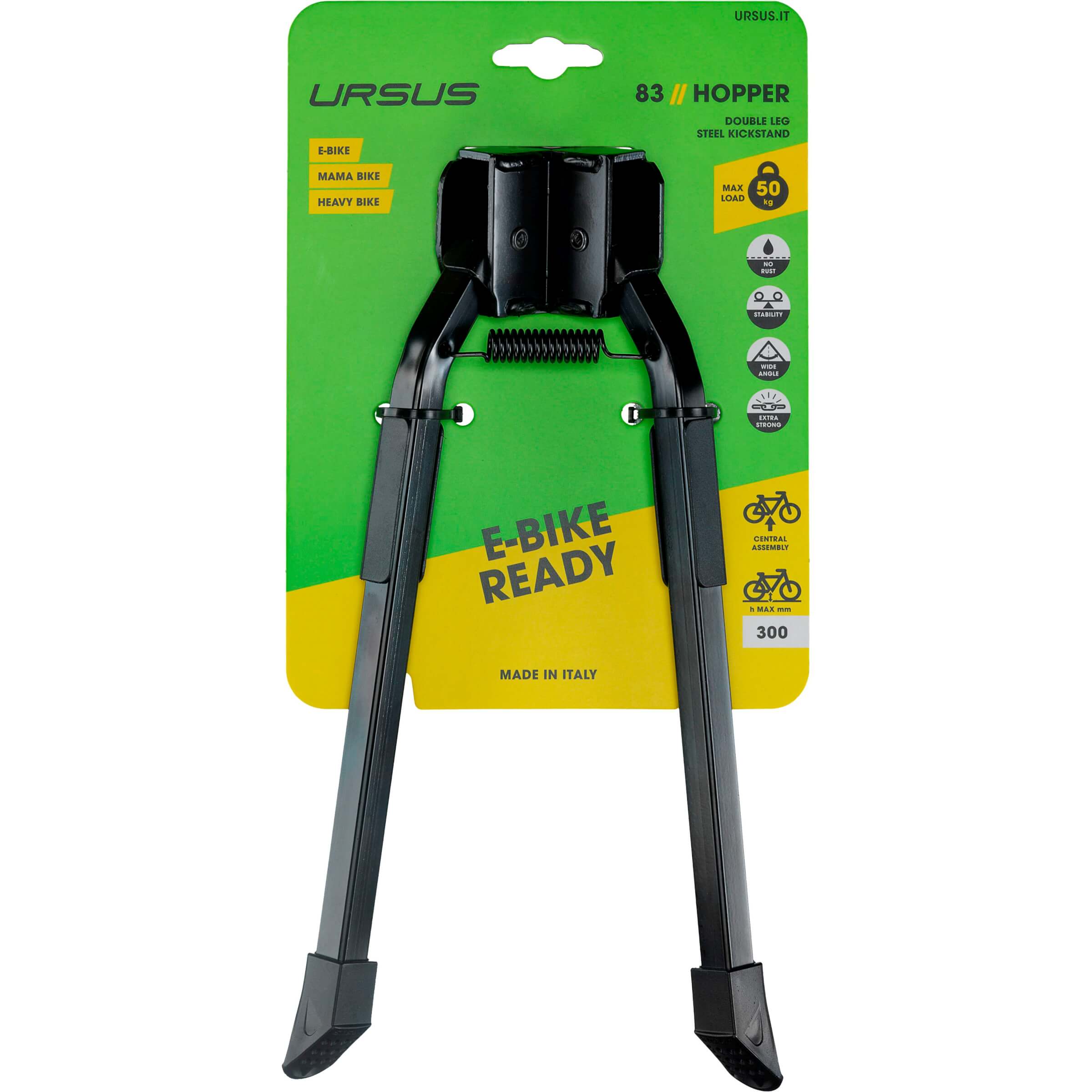 Ursus dubbele standaard hopper zwart 275mm blister Ursus dubbele standaard hopper zwart 275mm blister