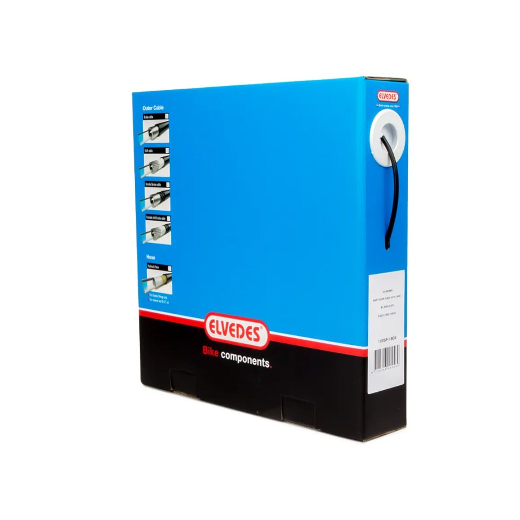 Elvedes Buitenkabel versnelling 30 meter, 5mm zwart