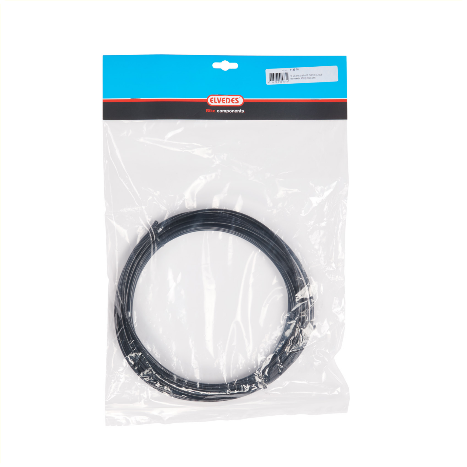 Rem buitenkabel Elvedes zonder voering ø5mm / 10 meter - zwart (rol) afbeelding