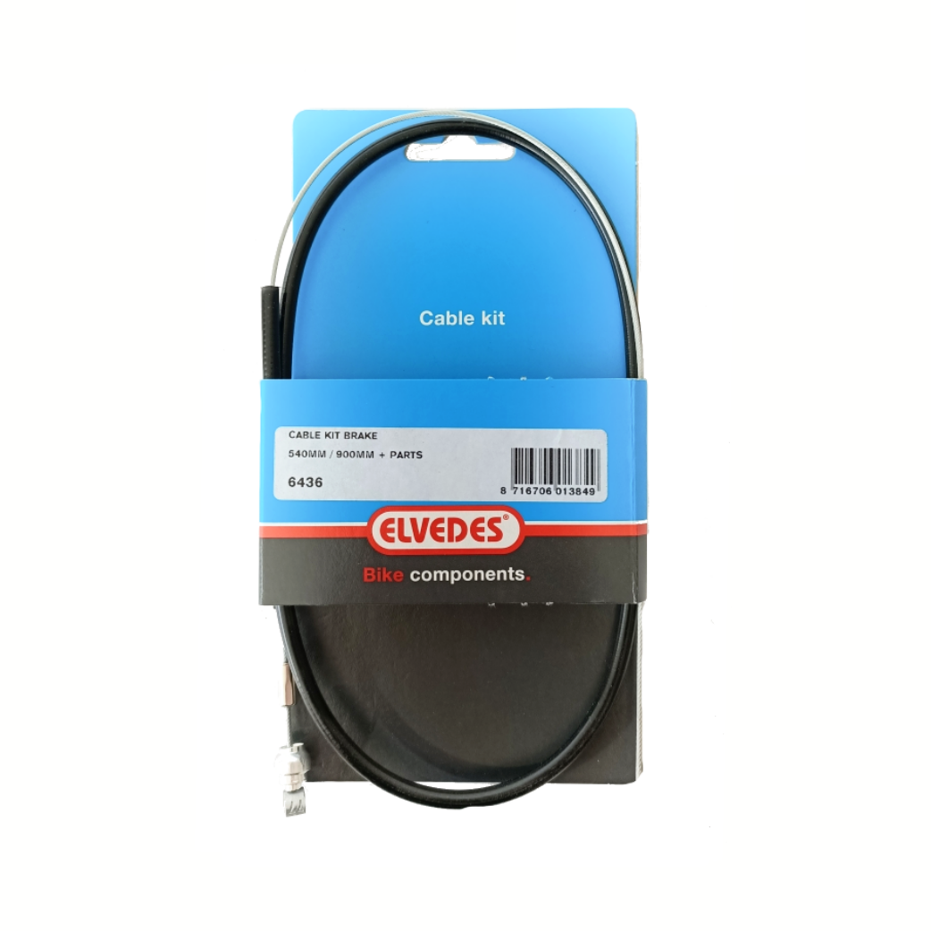 Elvedes QB0201A Kabel Voorrem Zwart Weinmann afbeelding