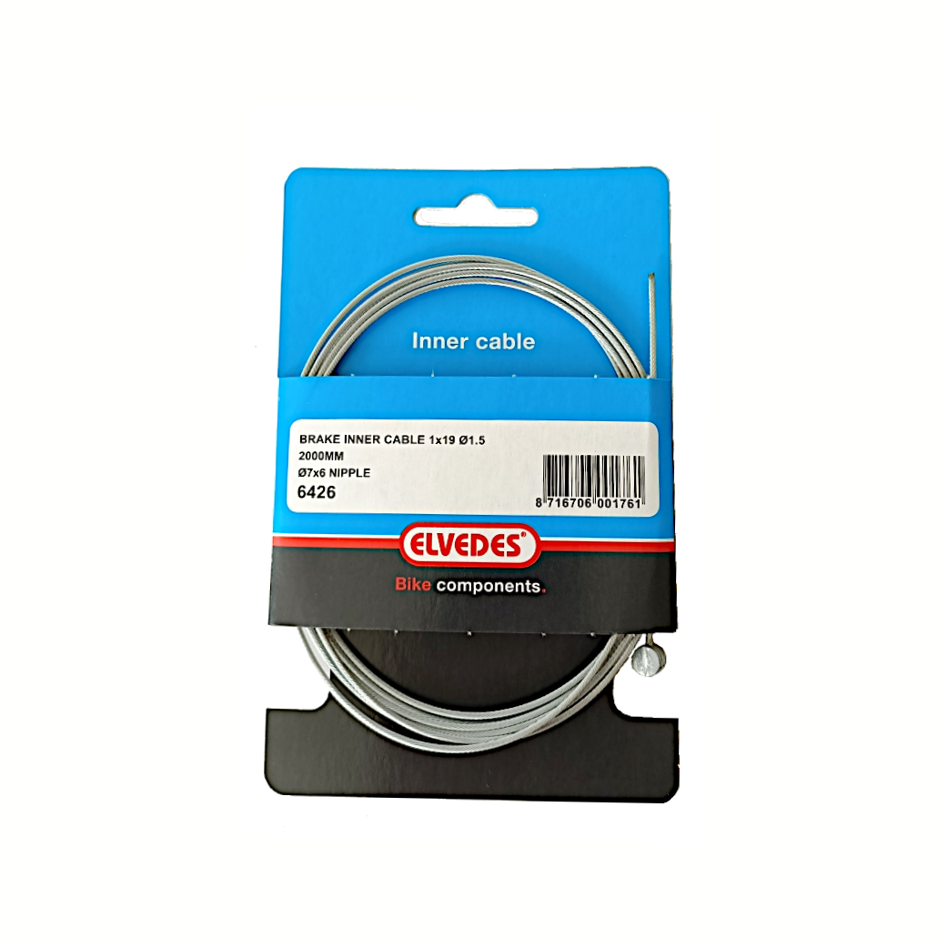 Elvedes Binnenkabel achterrem   Weinmann 2m