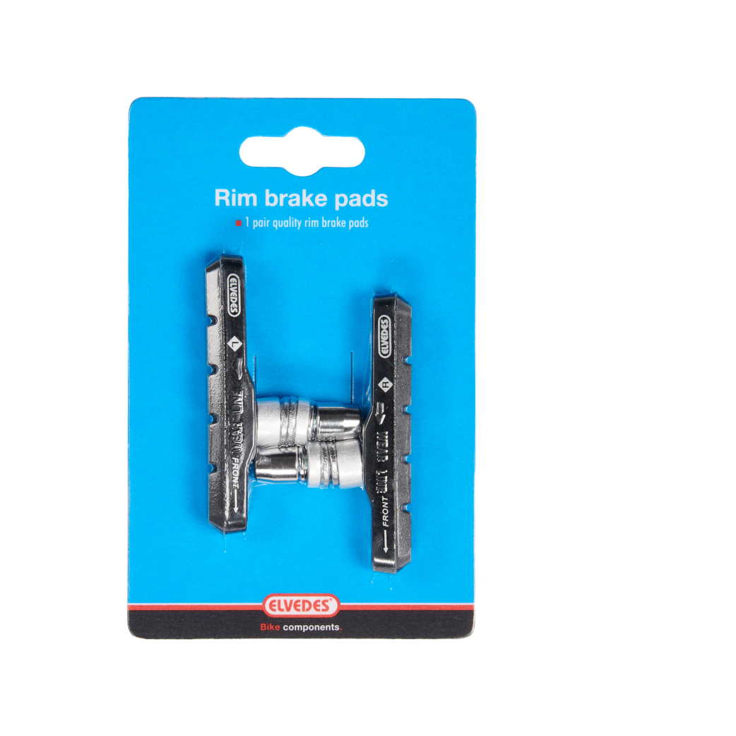 remblokken V-brake zwart 72 x 14 mm 2 stuks remblokken V-brake zwart 72 x 14 mm 2 stuks