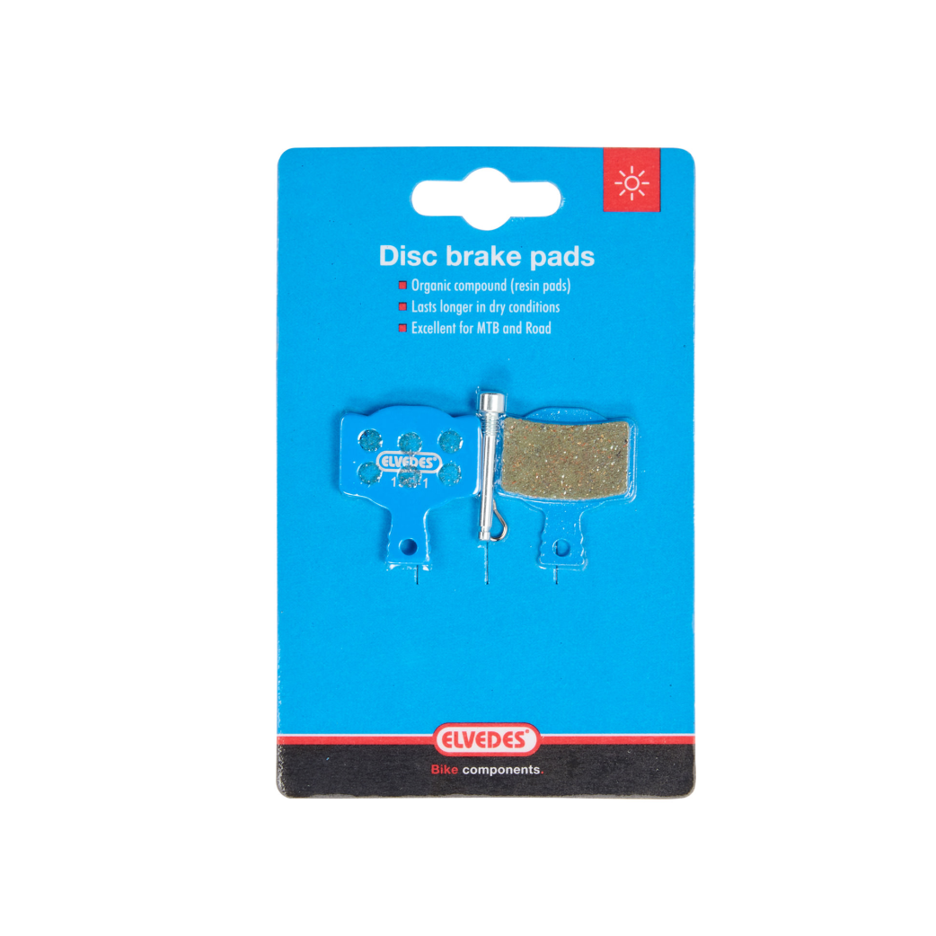 Schijfremblokset Elvedes organisch Magura MT2, MT4, MT6, MT8 (1 paar) Schijfremblokset Elvedes organisch Magura MT2, MT4, MT6, MT8 (1 paar)