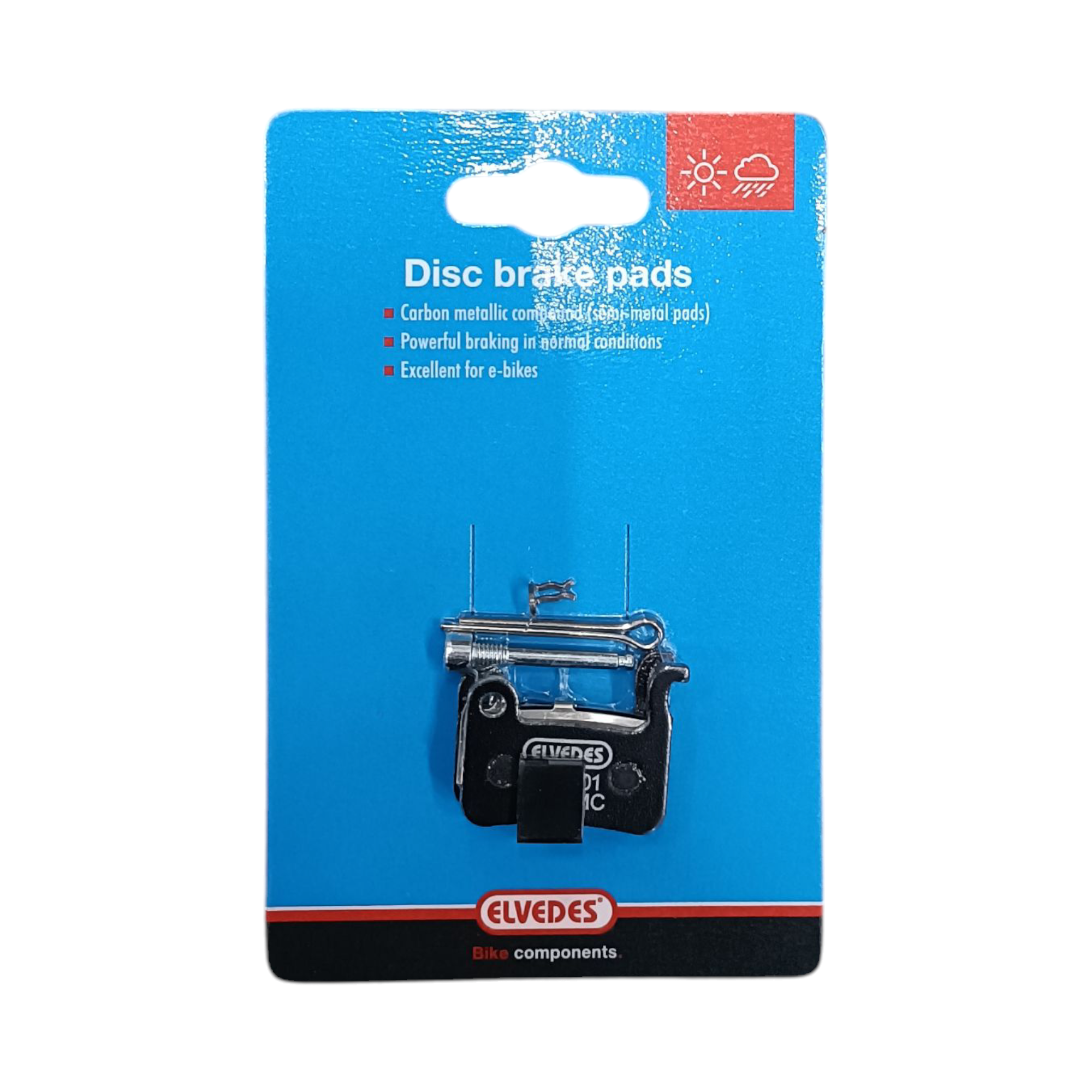 Elvedes Qb0407a remblok schijfrem e-bike afbeelding