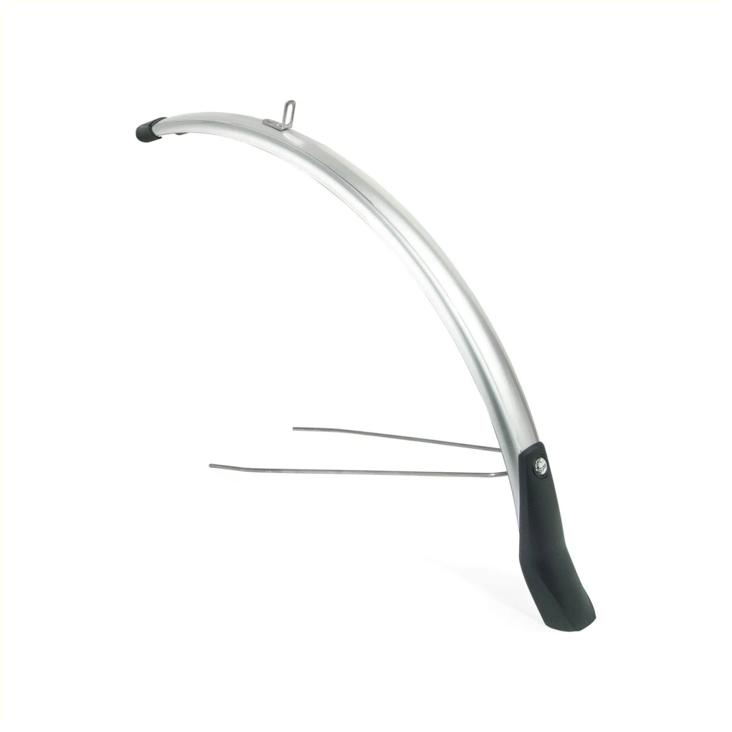 Eurofender Achterspatbord Snello 28 Inch 46mm Zilver