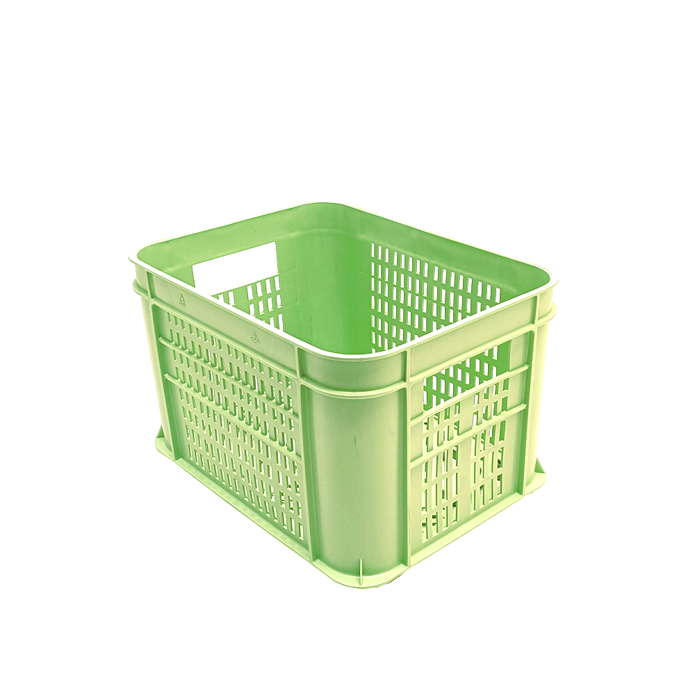 krat PVC mintgroen 30L 40x30x25cm