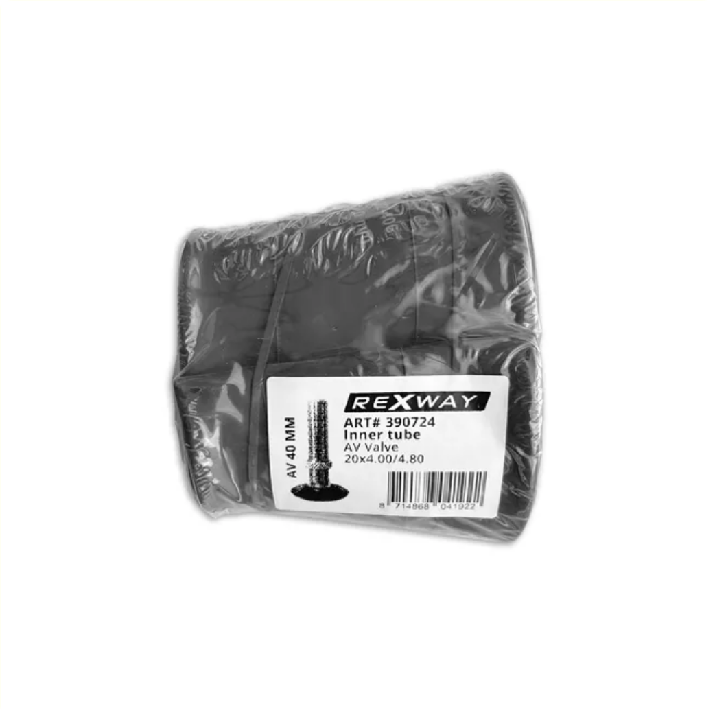 Rexway Binnenband Fatbike 20x4.00, Ventiel: schrader/autoventiel 40mm