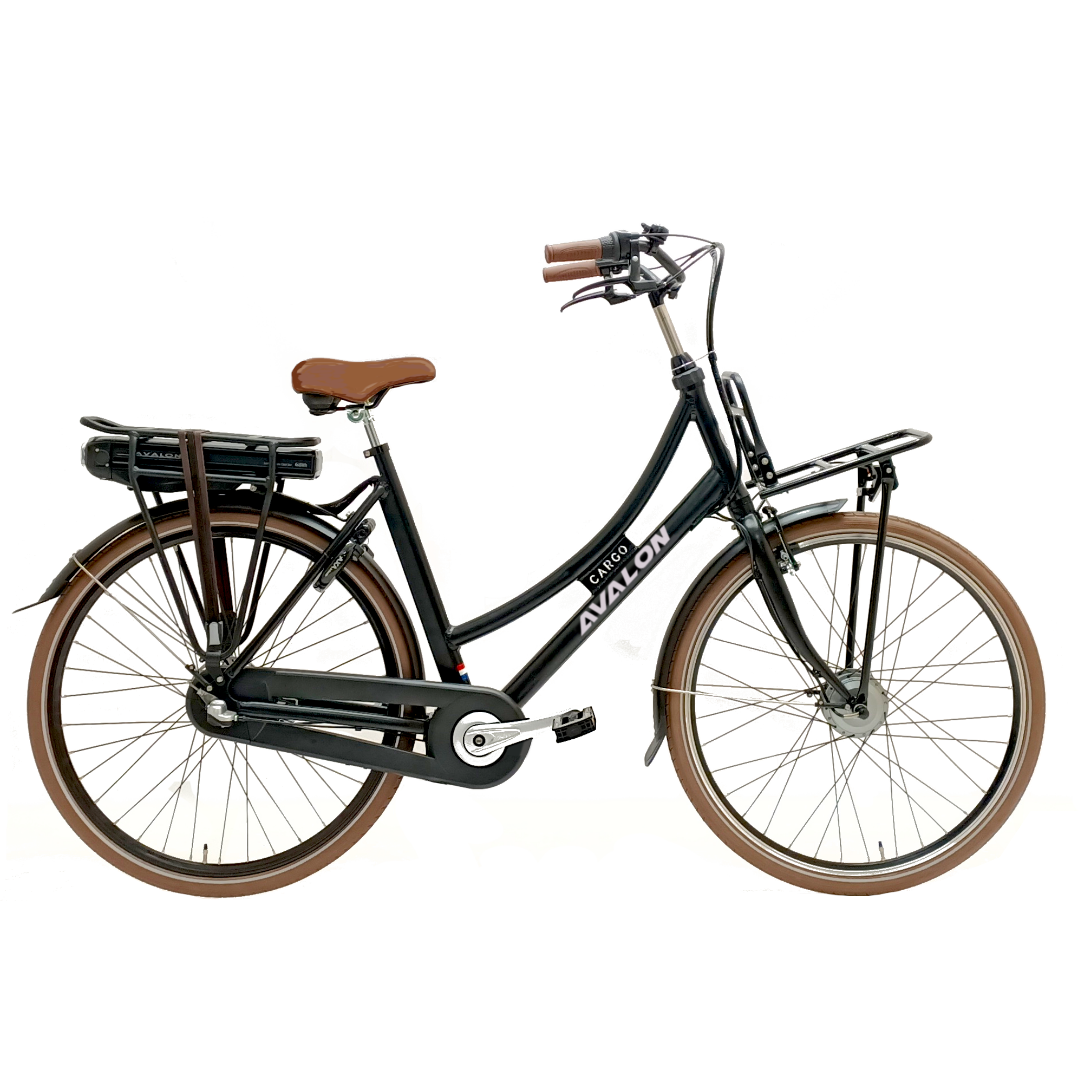 Avalon E-Cargo N7 50cm matzwart 12AH