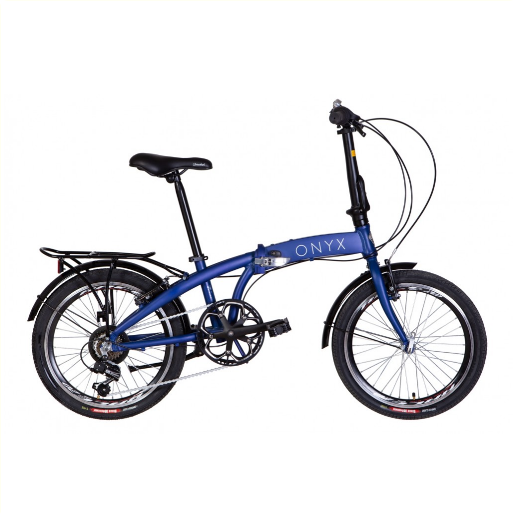 Onyx 20" vouwfiets blauw 7 speed