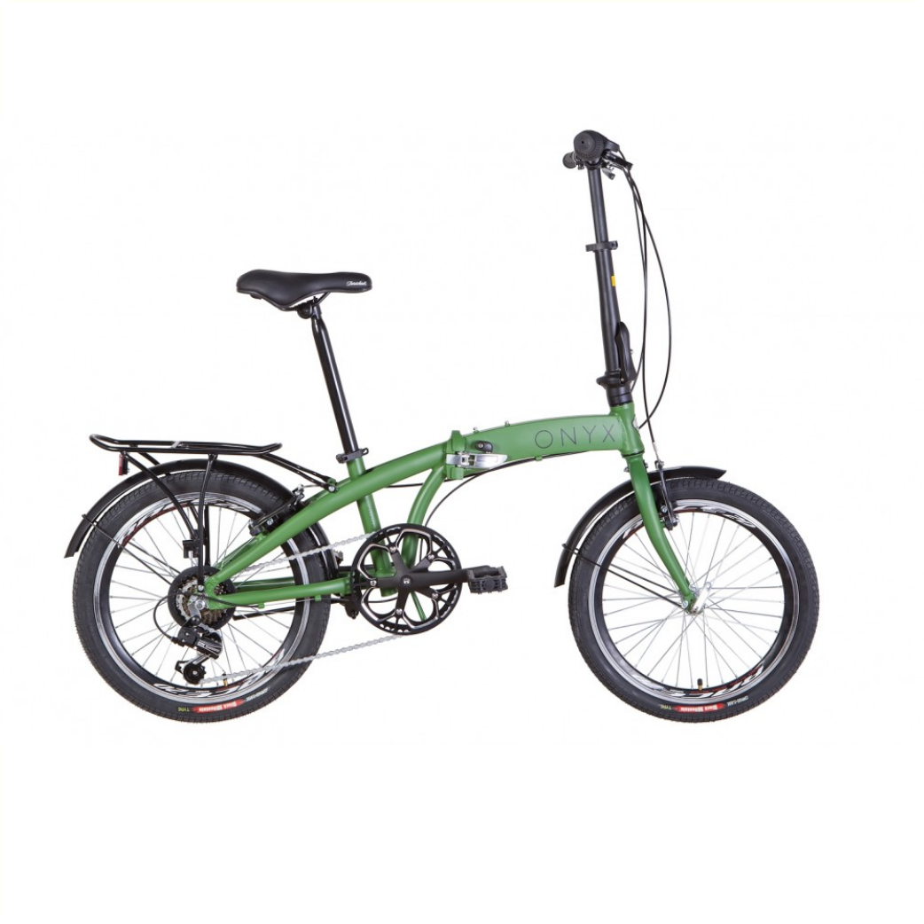 Onyx 20" vouwfiets khaki mat 7 speed
