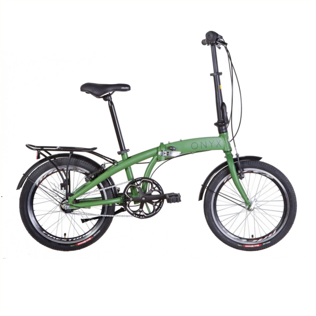 Onyx 20" vouwfiets khaki mat 3 speed