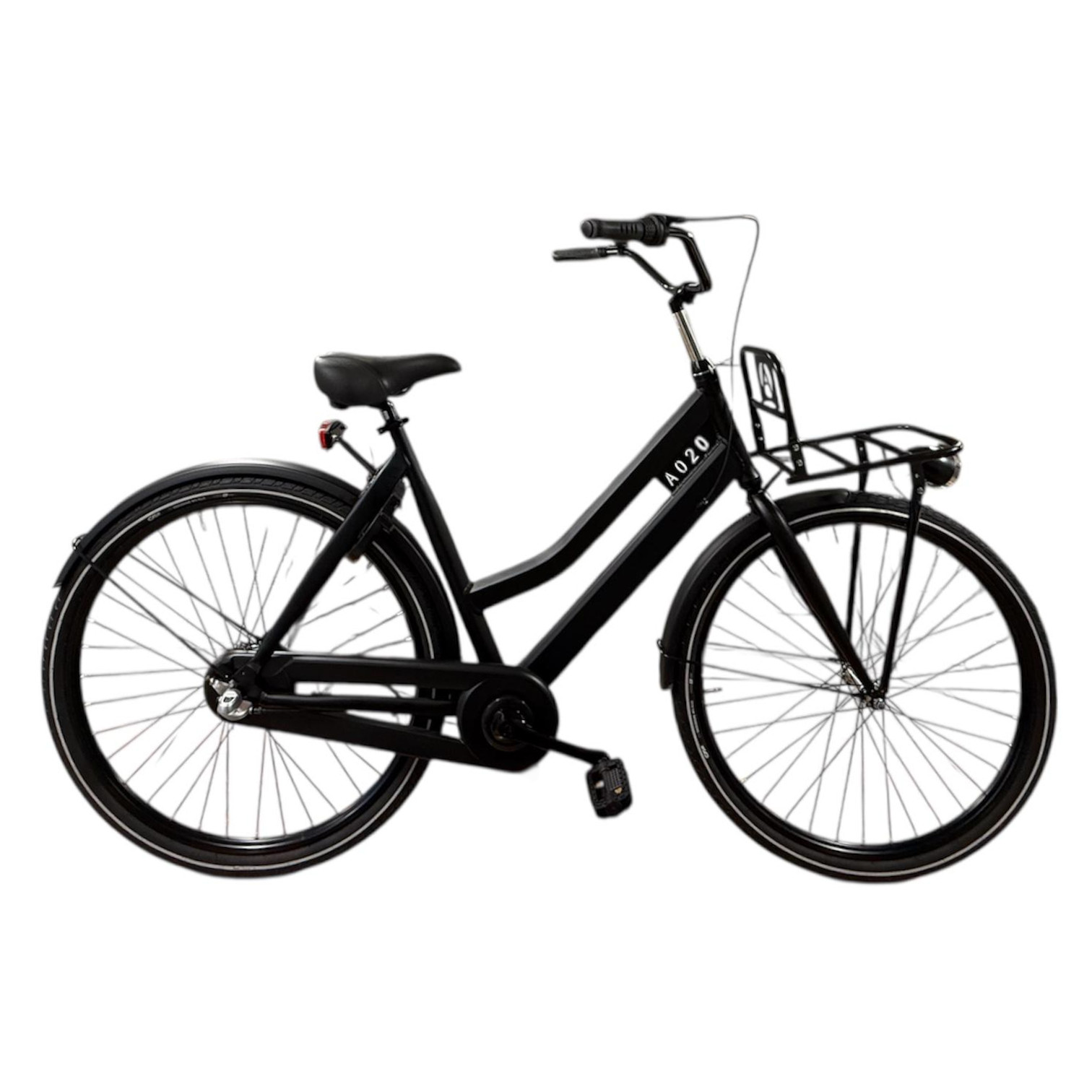 Avalon Style transport Dames 54cm Shimano Remnaaf 3 speed, inculsief voordrager. zwart.