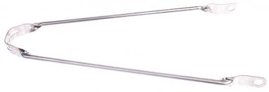 Falkx spatbordstang 28x1 5/8x1 3/8 zilver afbeelding