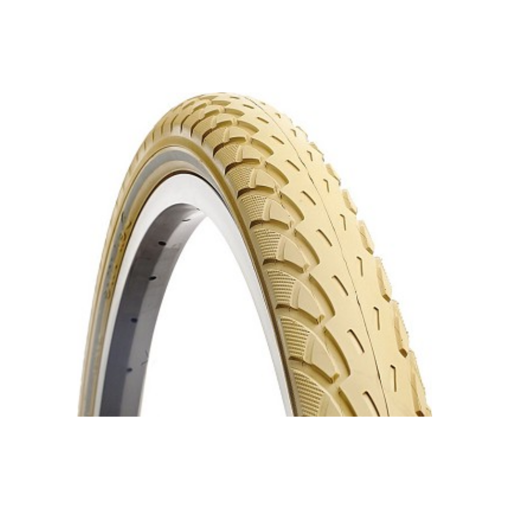 Buitenband: Deli Kleur: creme ZONDER reflectie Maat: 16x1.75 ETRTO 47-305