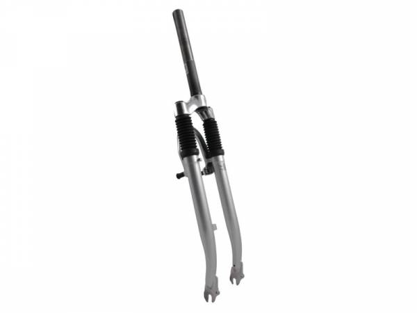 voorvork verend 28 inch hybride 1 inch zilver voorvork verend 28 inch hybride 1 inch zilver