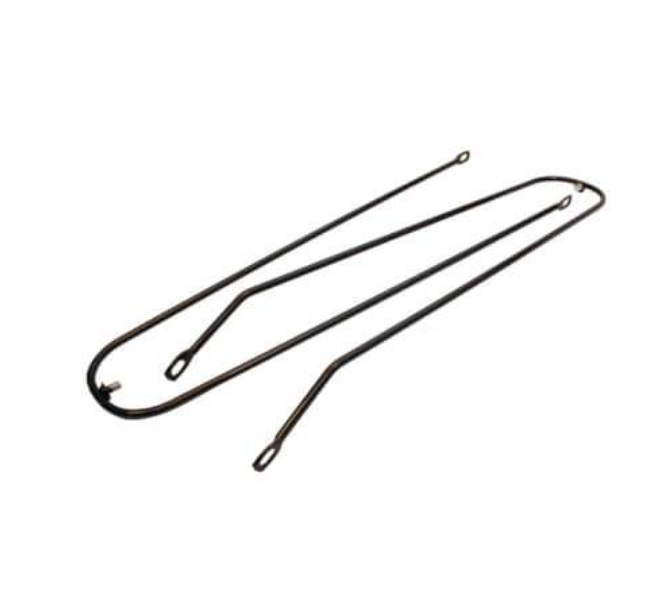 28" set stangen draad zwart