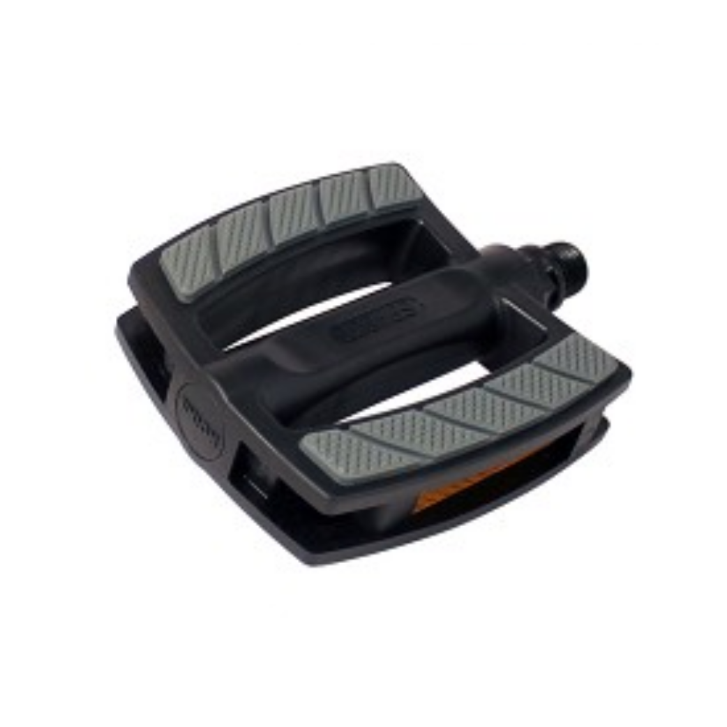 Union pedalen SP-827 electrische fiets, PVC zwart, 9/16. (hangverpakking) Union pedalen SP-827 electrische fiets, PVC zwart, 9/16. (hangverpakking)