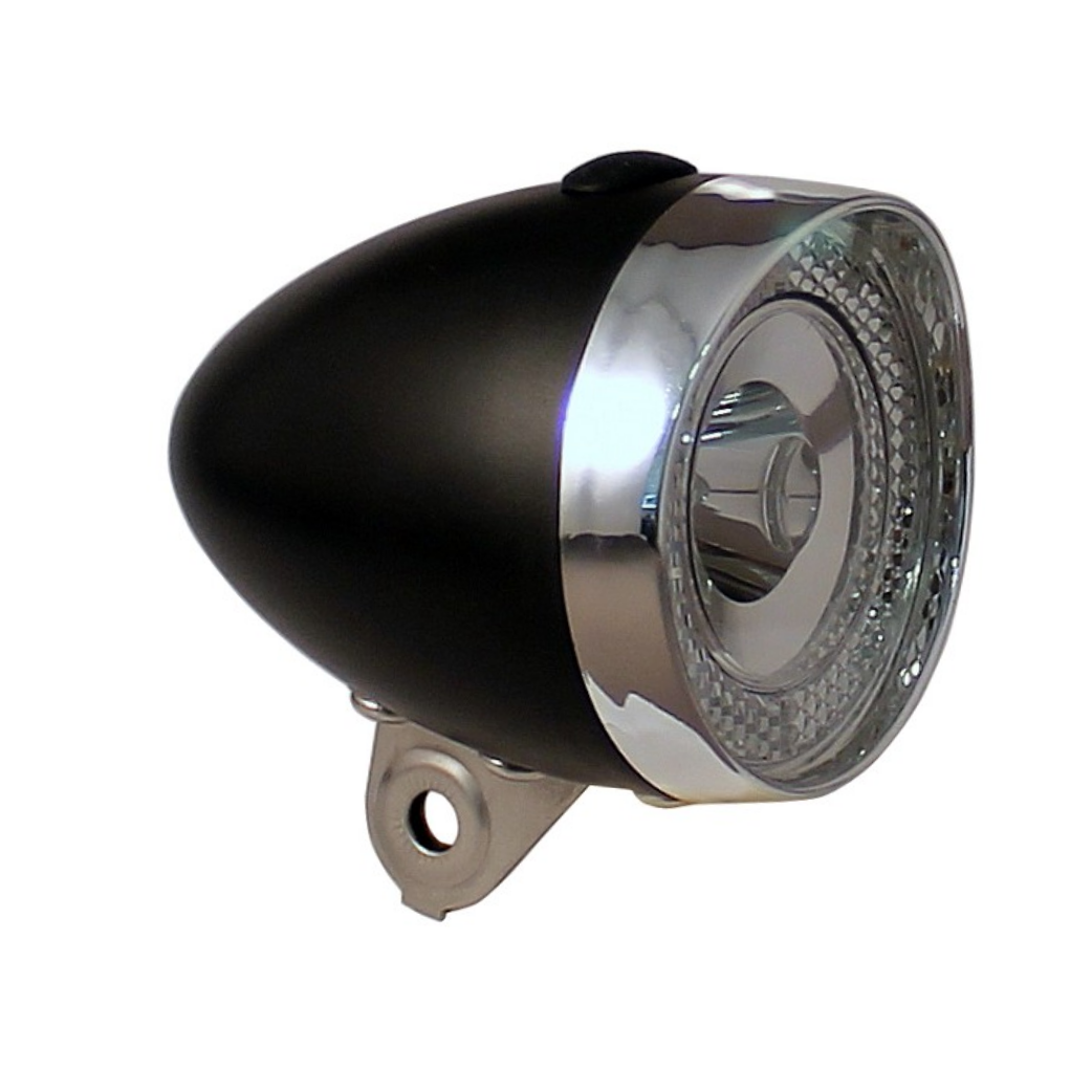 voorlicht led 9 x 7 cm zwart/zilver
