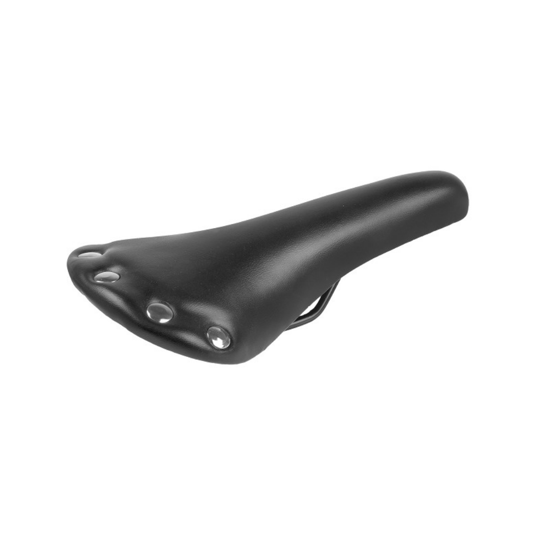M-Wave zadel zwart. imitatieleer. 278 x 153 mm afbeelding