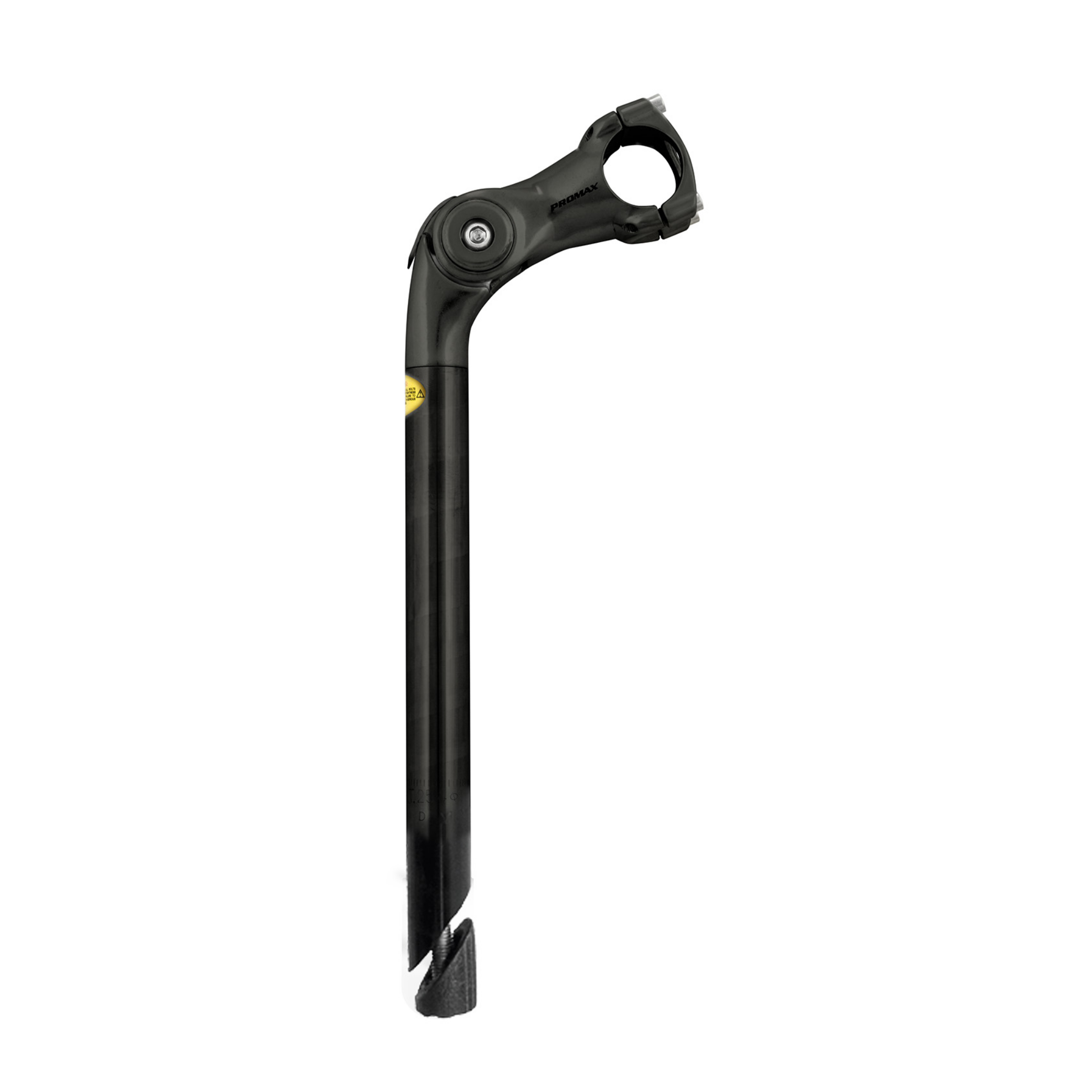 Stuurpen verstelbaar 85mm x 1 1/8" 300mm- Zwart