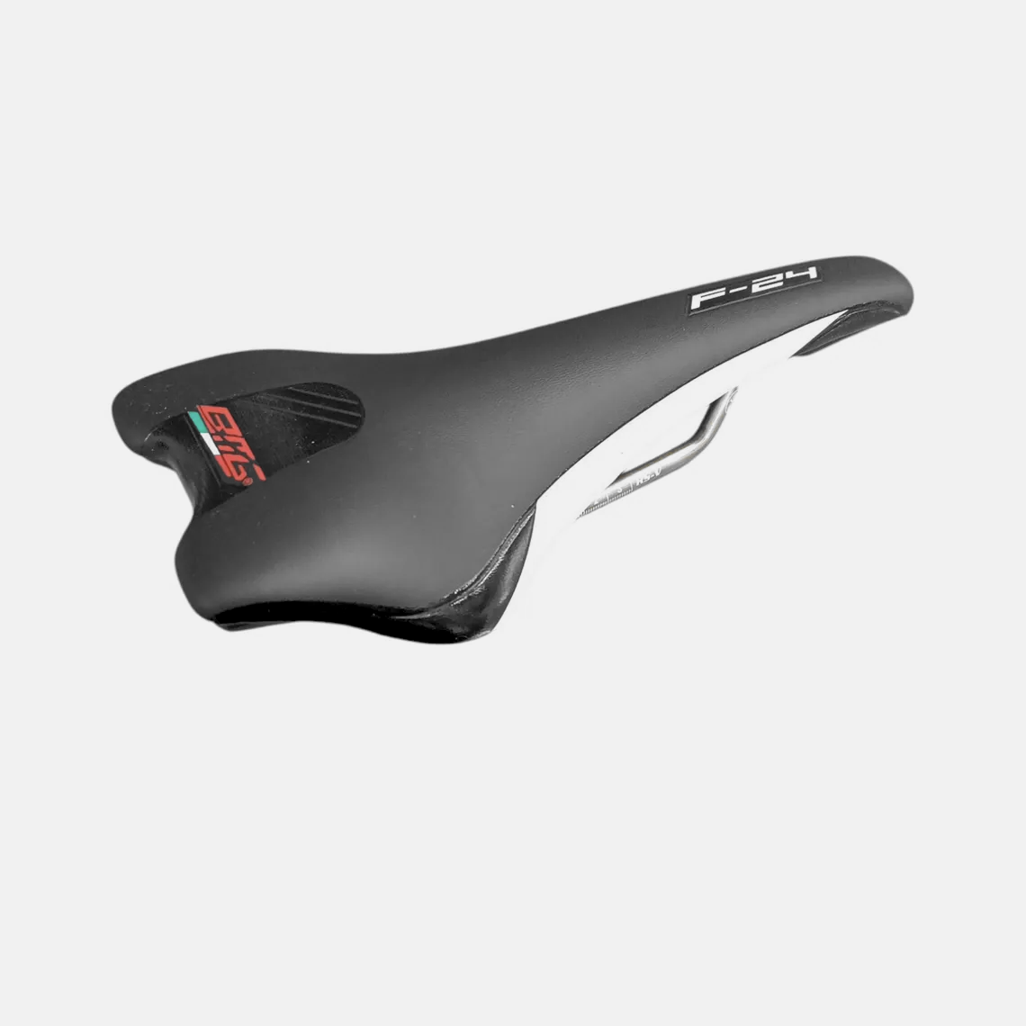 zadel BMG F24 Profi S-0005 zwart/wit zonder zadelstrop