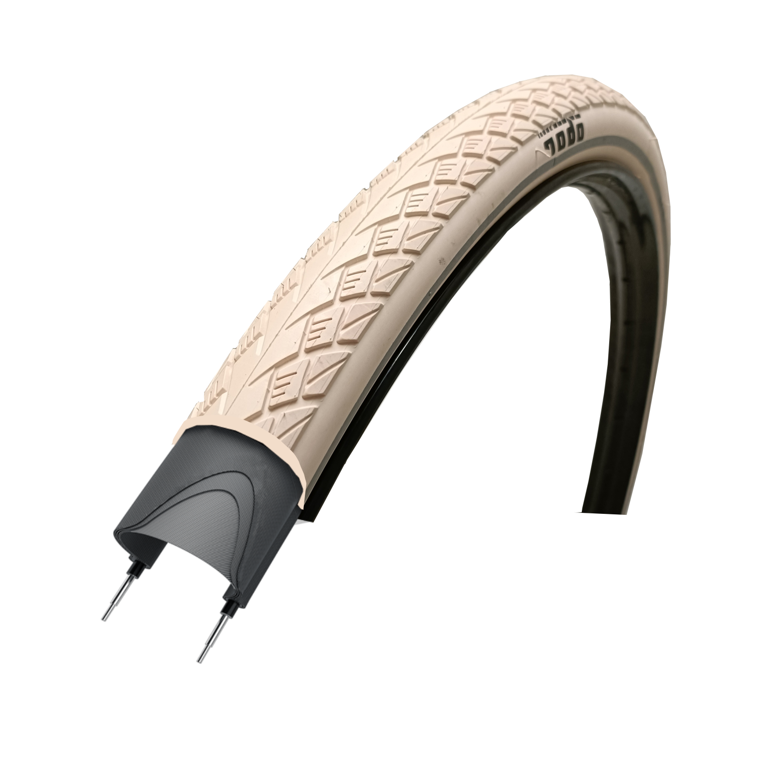 Obor metro elite, creme met reflectie,: 28x1 1/2, etrto 40-635 afbeelding