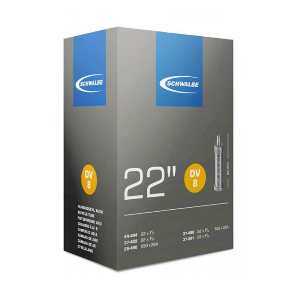 Schwalbe Binnenband 22x1 3/8 ETRTO 28/37-489-501, Dunlop Blitz/Holland DV8