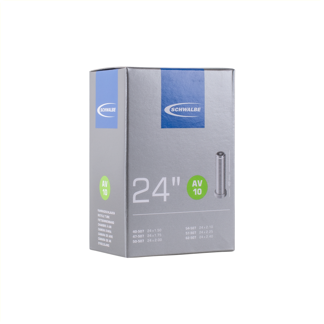Schwalbe Binnenband 24x1.50-2.50 ETRTO 40/62-507, Schräder/auto AV10