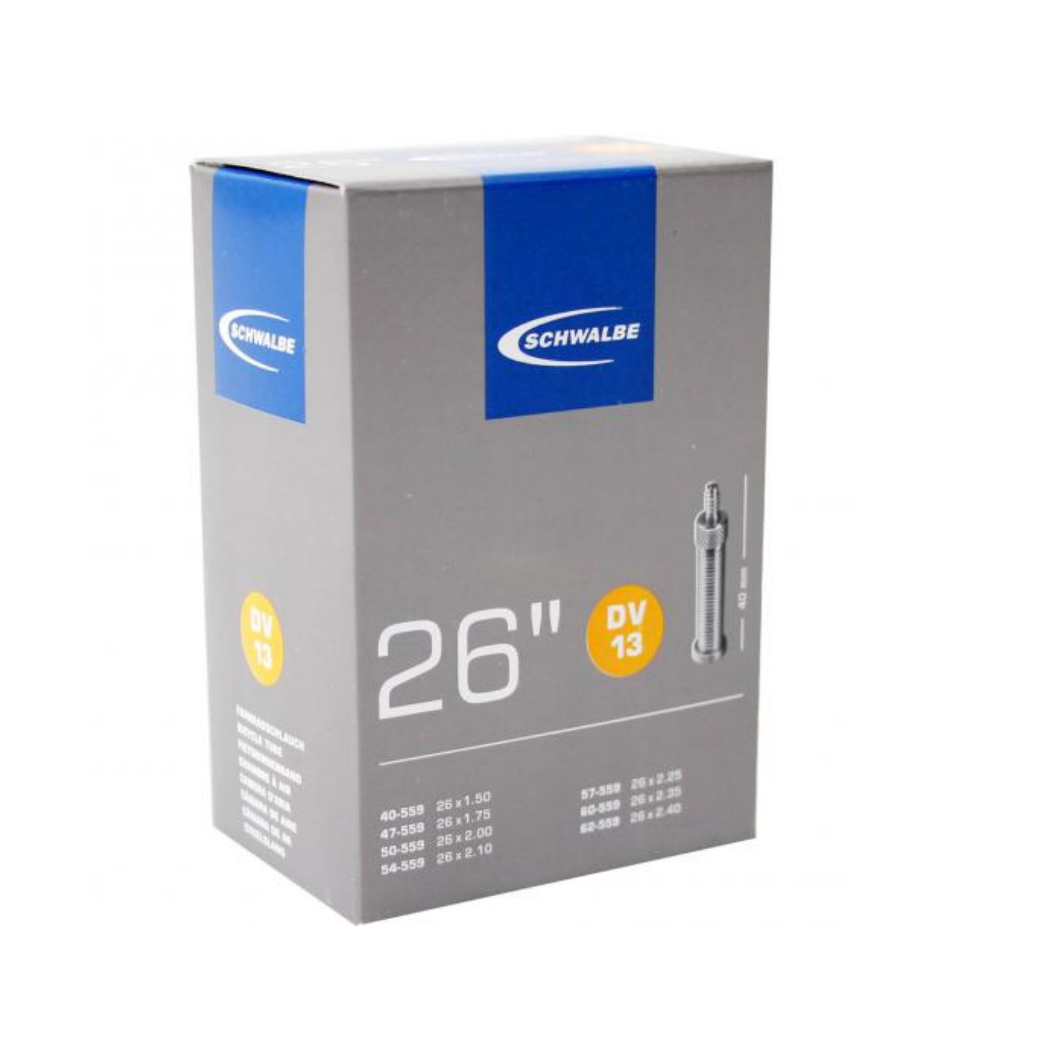 Schwalbe binnenband 26x1.50-2.50 ETRTO 40/62-559, Dunlop Blitz/Holland  DV13 40mm