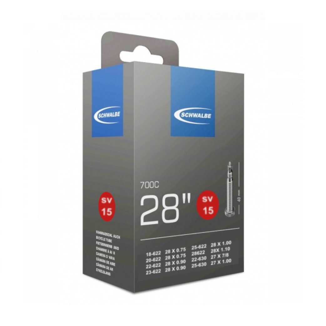 Schwalbe binnenband 28x3/4-1.10, ETRTO 18/28-622, Presta/Frans SV15 40mm