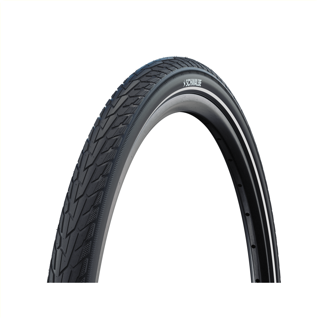 Schwalbe Road Cruiser (K-guard), Zwart met reflectie, 28x1,60 ETRTO 42-622