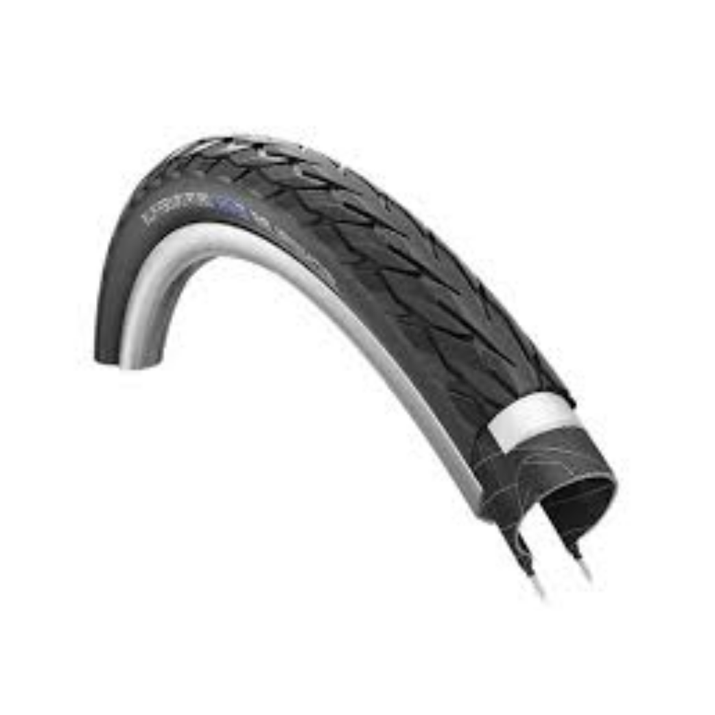 Schwalbe Delta Cruiser Plus (3mm ant-ilek), Zwart met reflectie, 28x1½, ETRTO 40-635
