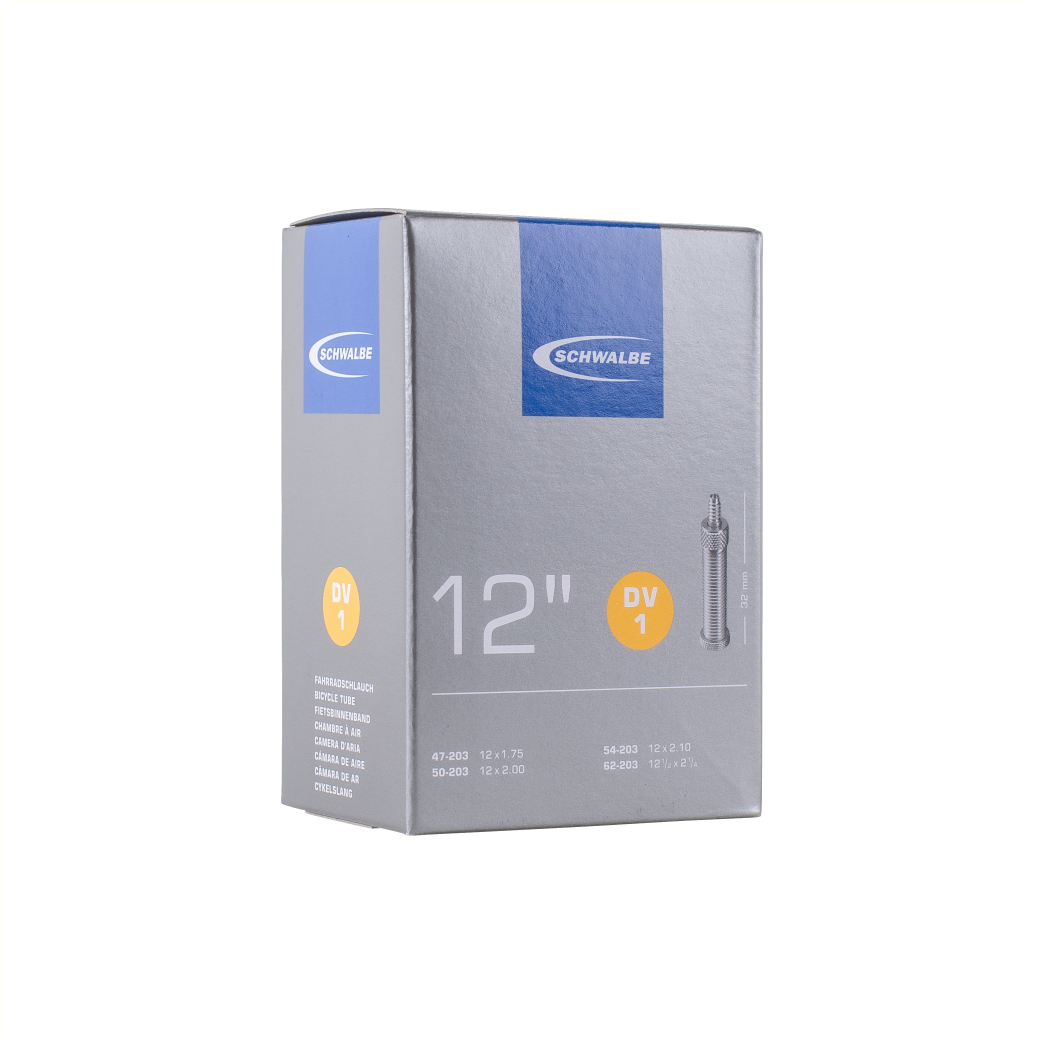 Schwalbe Binnenband 12x 1/2x1.75  ETRTO 47/62-203, Dunlop Blitz/Holland DV1 32mm