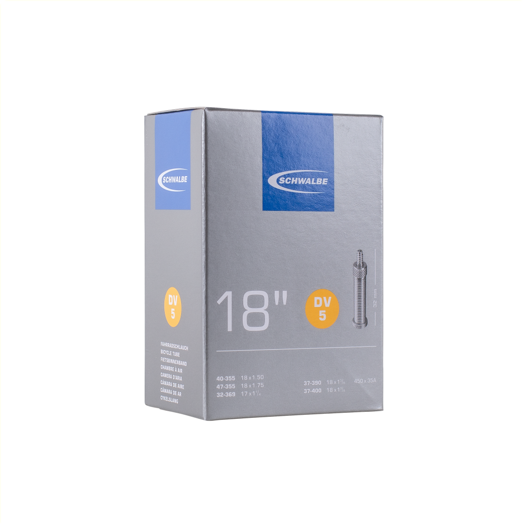 Schwalbe Binnenband 18x1.75 ETRTO 32/47-340-355, Dunlop Blitz/Holland DV5