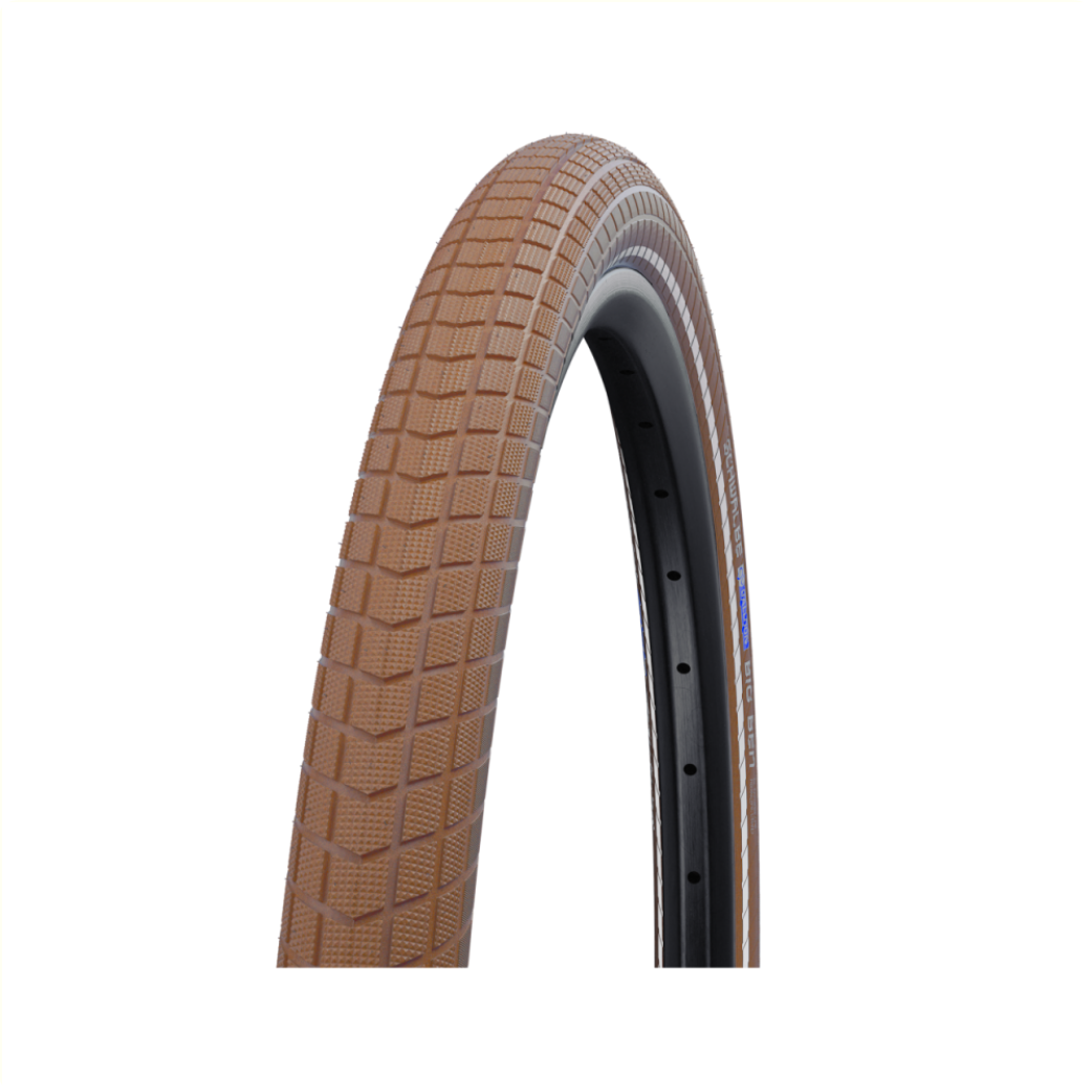 Schwalbe Big Ben (K-guard), Bruin met reflectie, 28x2.00 ETRTO 50-622