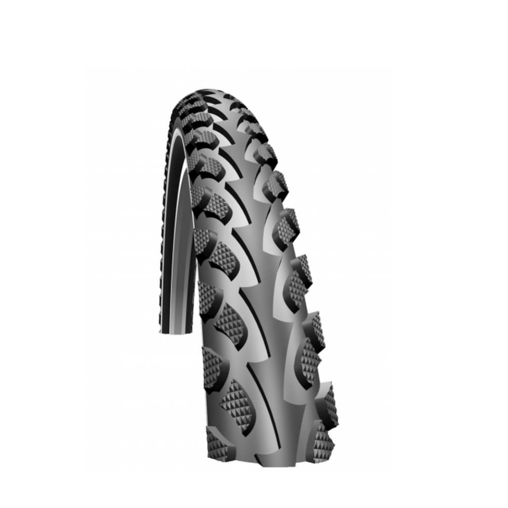 Impac Tourpac buitenband:  (by Schwalbe) Kleur: zwart met reflectie Maat:  28x1.60  ETRTO 42-622 All weather profile
4 Season tyre