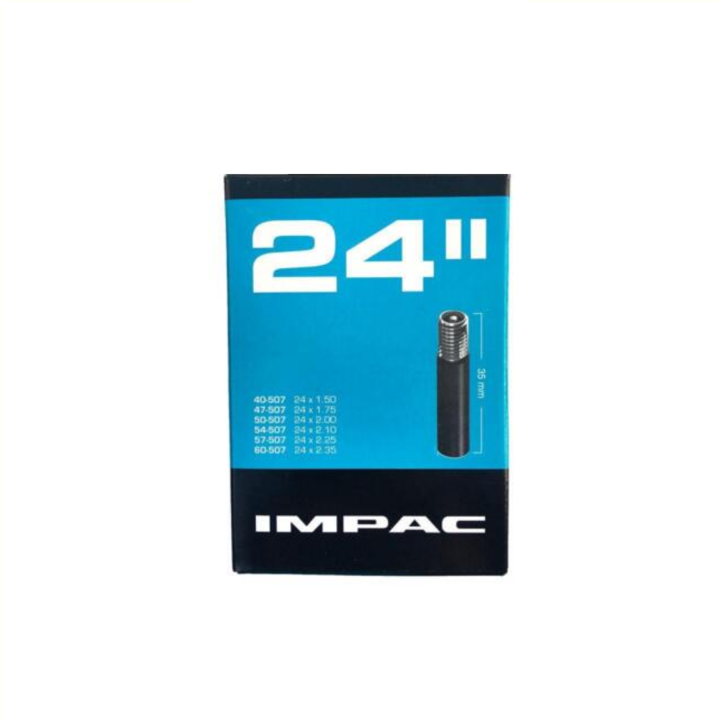 Impac Binnenband   (by Schwalbe) AV24 24x1.5/2.35 ETRTO 40/60-507 , Ventiel: auto/schrader 35mm