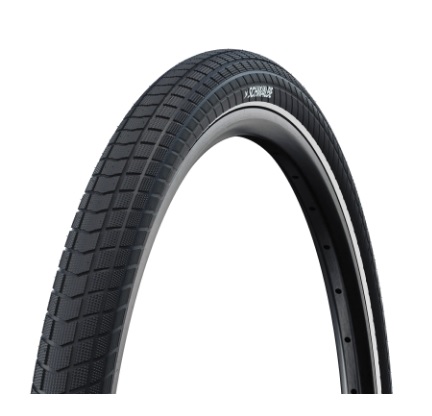 Schwalbe Motion Super moto X (3mm GreenGuard, Snakeskin), zwart met reflectie, 26x2.15 ETRTO 55-559