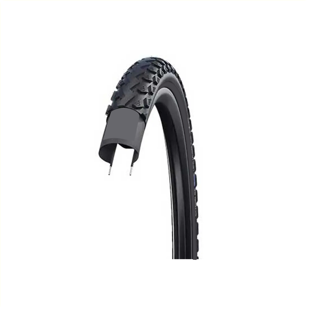 Schwalbe Land cruiser (K-guard), Zwart zonder reflectie, 28x1.60, ETRTO 42-622 All weather profile, 4 Season tyre