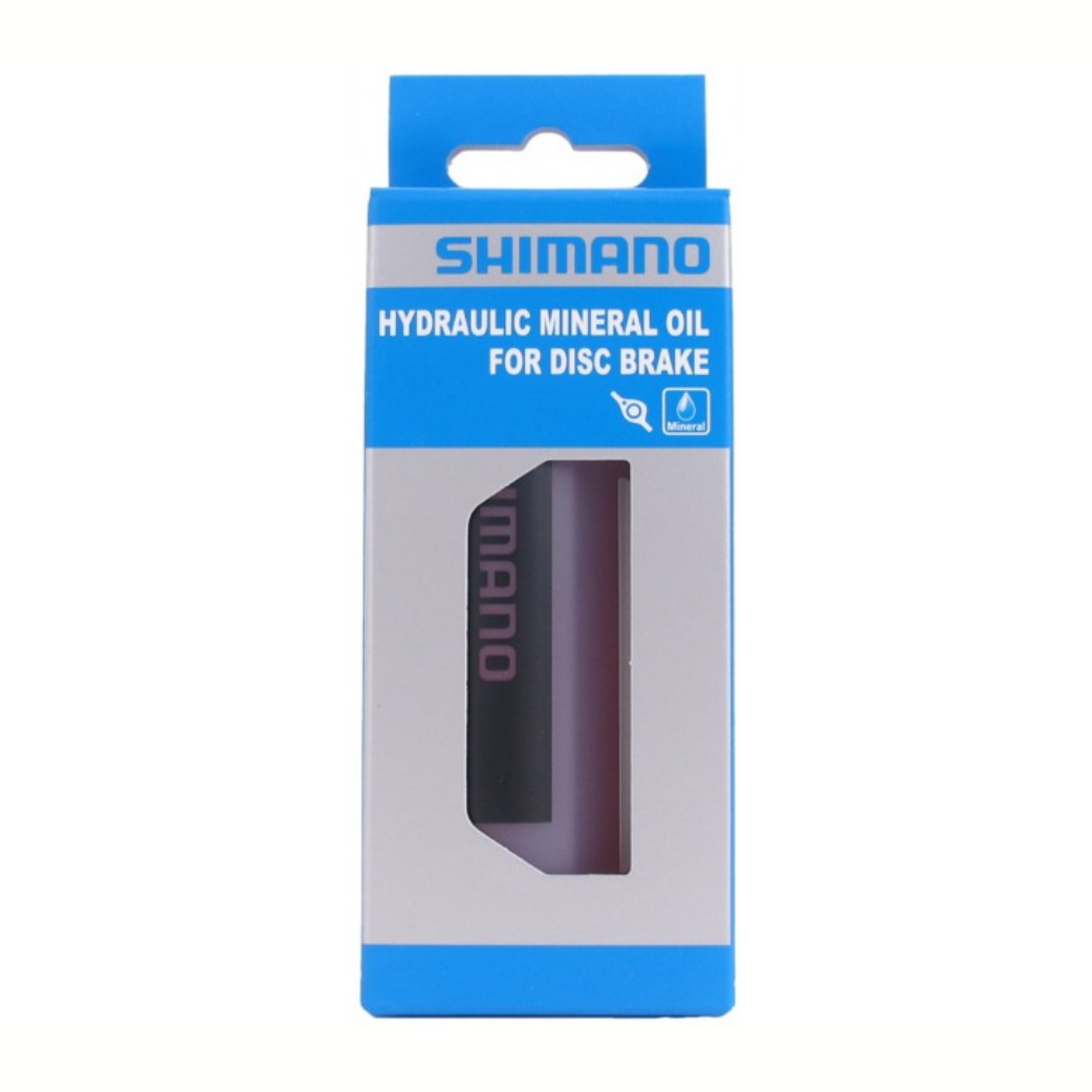 Shimano Hydraulische minerale olie. Flacon 100ml (hangverpakking)