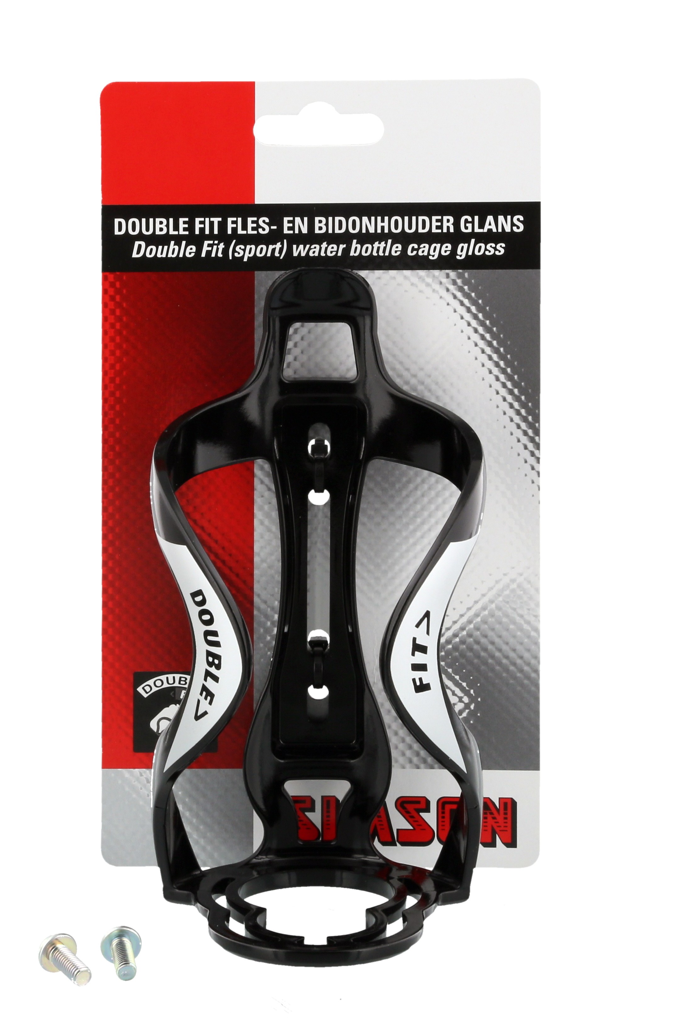Simson fles en bidonhouder zwart glans Simson fles en bidonhouder zwart glans